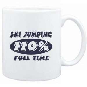 Mug White  Ski Jumping 110 % FULL TIME  Sports  Sports 