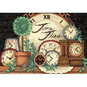   Needlecrafts Counted Cross Stitch, Time Flies: Arts, Crafts & Sewing