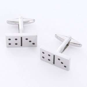 Wedding Favors Dashing Domino Cufflinks with Personalized 