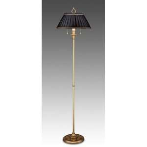   Cast Brass Floor Lamp in Polished Brass Finish: Home Improvement