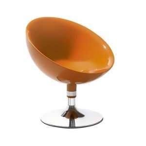  Soar Collection Orange Modern Chair: Home & Kitchen