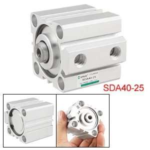   Rod 40mm Bore 25mm Stroke Pneumatic Air Cylinder
