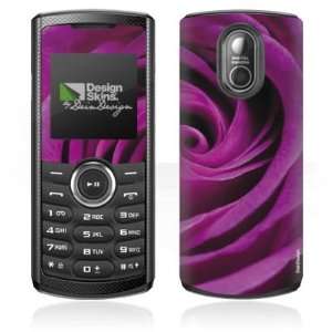   Design Skins for Samsung E2121   Purple Rose Design Folie Electronics