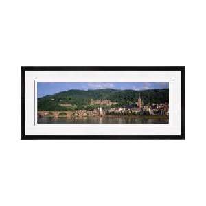    Neckar River Heidelberg Germany Framed Giclee Print
