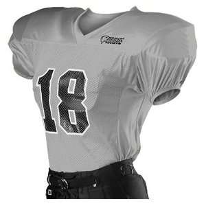  Alleson 748CL Dazzle Custom Football Jerseys SI   SILVER L 