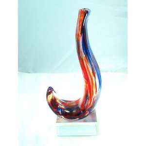  Italian Design Glass   Artistic Selection   Ruby Sommerso 