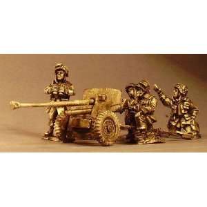   WWII 28mm US Airborne 57mm AT Gun and Crew (3 and Gun) Toys & Games