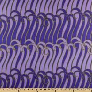   Shadows Fronds Periwinkle Fabric By The Yard Arts, Crafts & Sewing