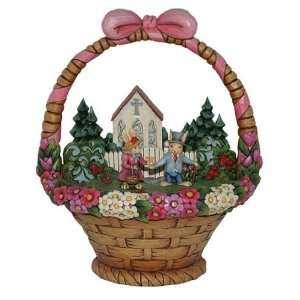    Jim Shore Bless This Day Easter Basket Diorama: Everything Else