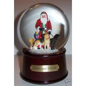   Santa Claus   Santa & Friends Musical Snow Globe: Everything Else