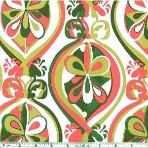  45 Wide Carnaby Street Fleur De Lis White Fabric By The 