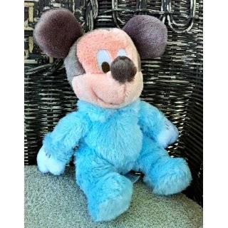 Disney Baby Mickey Mouse 8 Inch Plush Doll with Rattle Inside