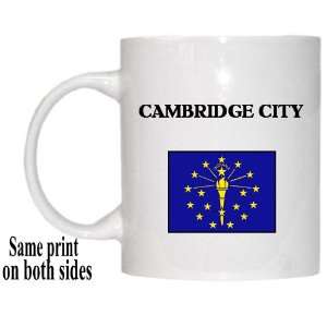  US State Flag   CAMBRIDGE CITY, Indiana (IN) Mug 