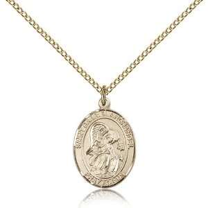 Gold Filled St. Gabriel the Archangel Pendant Jewelry