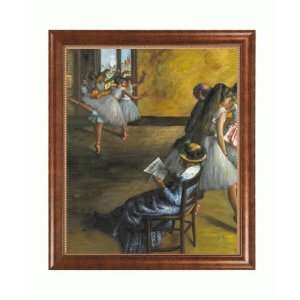 com Art Reproduction Oil Painting   Degas Paintings The Ballet Class 