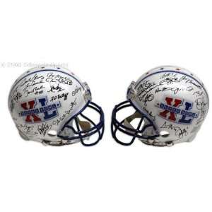  Super Bowl MVPs Autographed Pro Line Helmet  Details: 35 