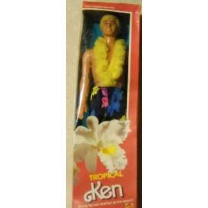  Ken Tropical Mattel Doll Toys & Games
