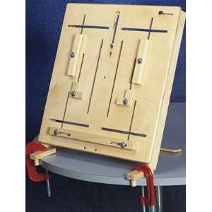  S&S Worldwide Work Activity Board with Clamps Everything 