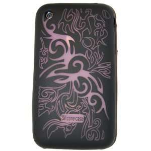 : KingCase iPhone 3G & 3GS * Tattoo Design * Soft Silicone Laser Case 