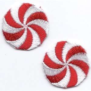 Iron On Applique/Candy   Treats   Peppermint Swirl 