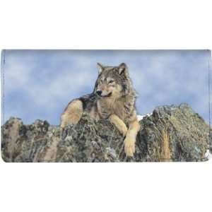  Defenders of Wildlife Wolves Checkbook Cover Office 
