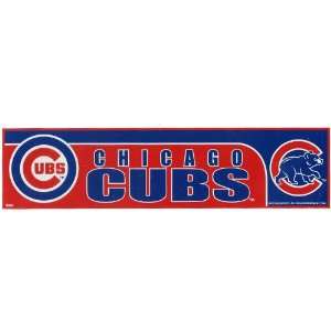 Express Chicago Cubs Bumper Sticker 