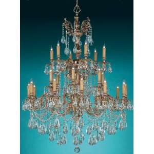  Crystorama 2724 OB CL MWP, Oxford Crystal 3 Tier 
