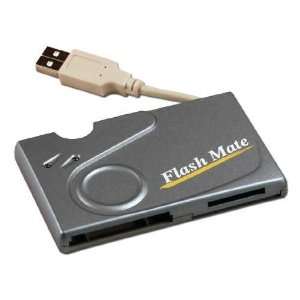  QVS USB 2.0 480Mbps 6 in 1 USB Card Reader/Writer for CF 