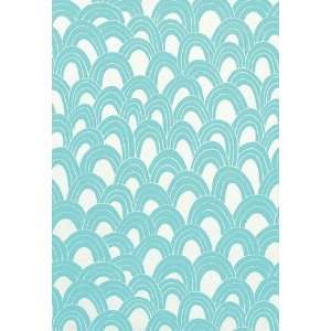  Arches Print Pool by F Schumacher Fabric