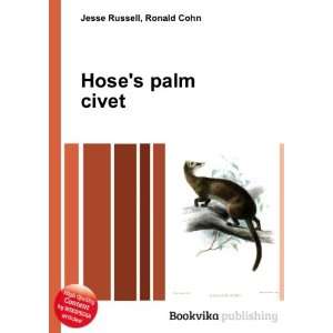  Hoses palm civet Ronald Cohn Jesse Russell Books