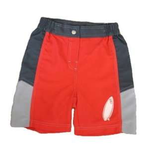  DaRiMi Kidz Board Shorts Red/Dark Grey 2/3 Baby