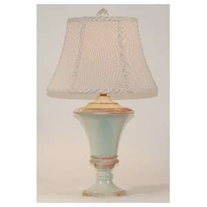    Natural Light Baltic Glade Pottery Table Lamp: Home Improvement