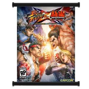  Street Fighter X Tekken Game Fabric Wall Scroll Poster (16 
