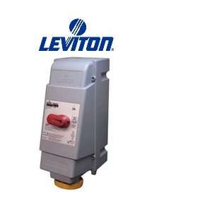  Leviton 360MI4W 60 Amp 120 Volt Pin & Sleeve Mechanical 