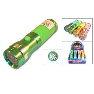   Glow In Dark Flashlight Blue, Green, Yellow & Pink (Pack of 12): Home