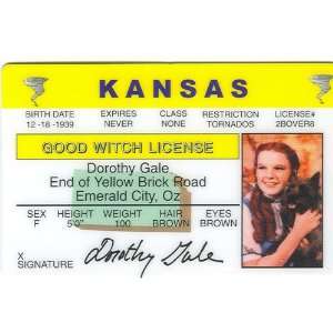  Dorothy   Wizard of Oz   Collector Card 