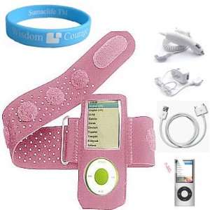  Baby Pink Workout Exercise Armband for Apple Ipod Nano 5th 