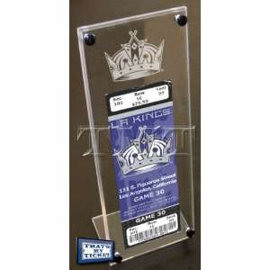  Los Angeles Kings Engraved Ticket Stand: Sports & Outdoors