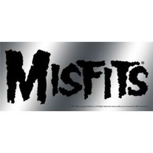  Misfits   Foil Logo   Large Bumper Sticker / Decal 