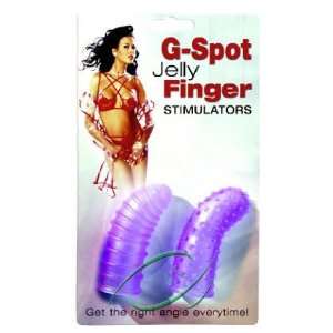  G Spot Jelly Fingers Purple, From PipeDream Health 