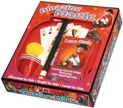 Amazing Magic Kit for kids ages 6  12 with Kids Teaching Kids DVD 