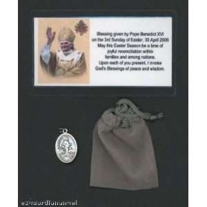 Our Lady of Medugorje Medal Blessed by Pope Benedict XVI at Vatican
