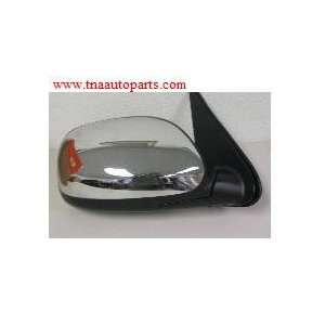   SIDE MIRROR, RIGHT SIDE (PASSENGER), POWER with CHROME CAP: Automotive