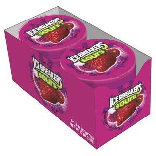 Ice Breakers Sours (Mixed Berry, Strawberry, Cherry), 1.5 Ounce 