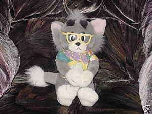 11 TOM Vintage Plush Toy 1990 Tom & Jerry Presents  