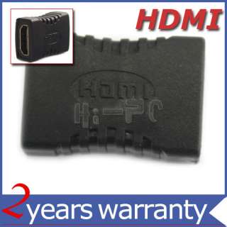 HDMI F/F FEMALE GENDER CHANGER ADAPTER COUPLER FOR HDTV  