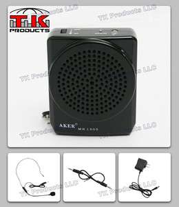 Loud Portable Voice Amplifier 12watt Aker MR1505  