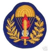 Italian WW2 para badge for 12 jumps  