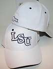 lsu tigers white chocolate 2 fitted hat nwt m l