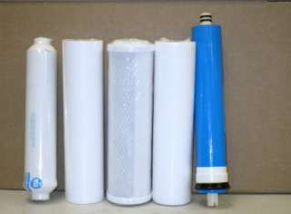 REVERSE OSMOSIS WATER FILTERS MEMBRANE FOR 5 STAGES  